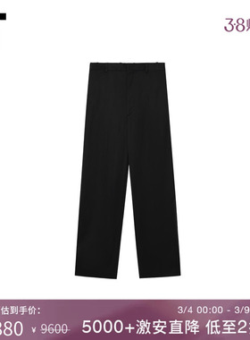 IT JIL SANDER男装西装裤长裤新款通勤质感直筒裤西裤KA0280MP
