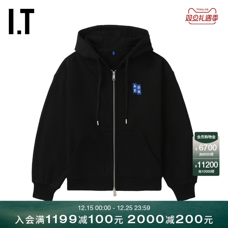 ITADERerror连帽拉链夹克