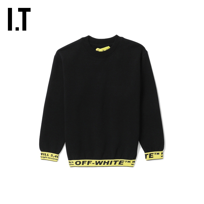 ITOFF-WHITE™圆领卫衣休闲上衣