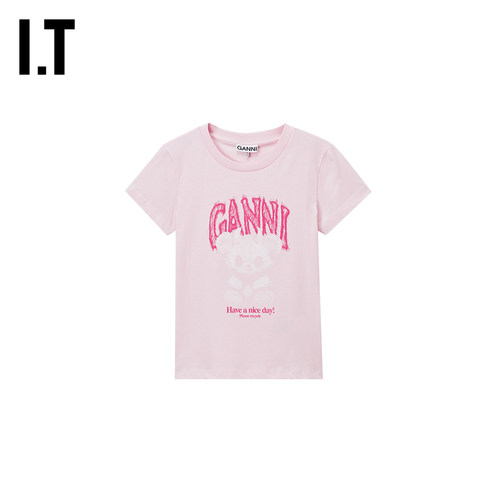 ITGANNI合身短袖T恤青春时尚