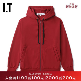 COMME PLAY des GARÇONS川久保玲男装 连帽拉链卫衣 基础款 CDG