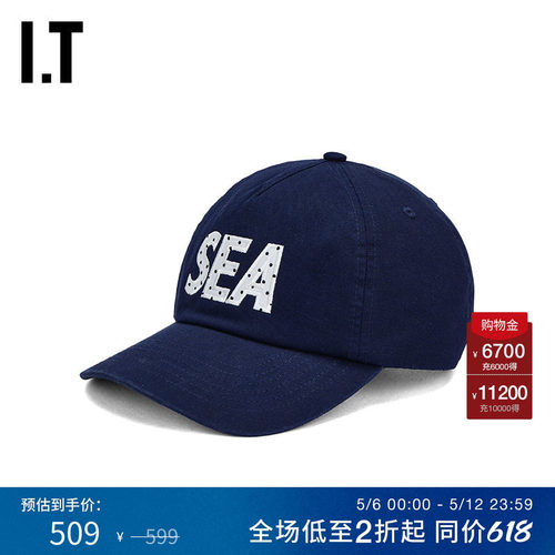 ITWINDANDSEA弯檐棒球帽