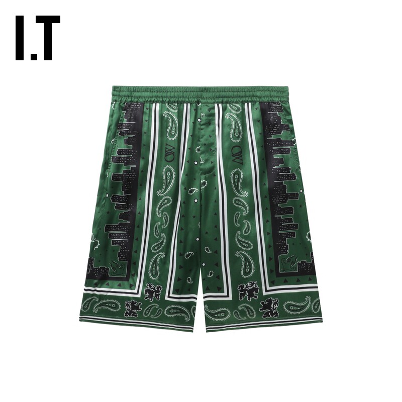 ITOFF-WHITE™花裤子短裤图片