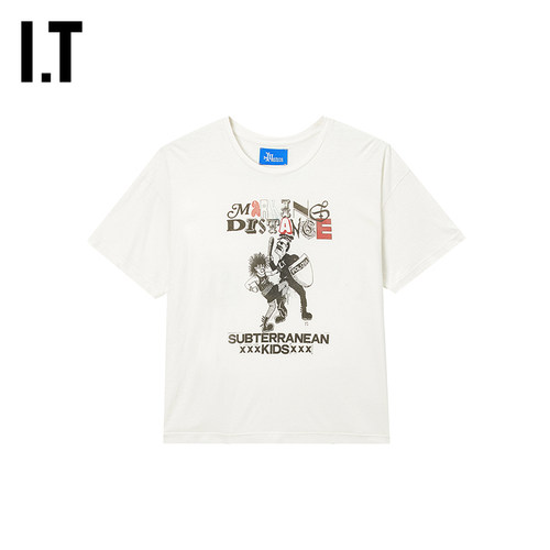 ITMARKINGDISTANCE短袖T恤