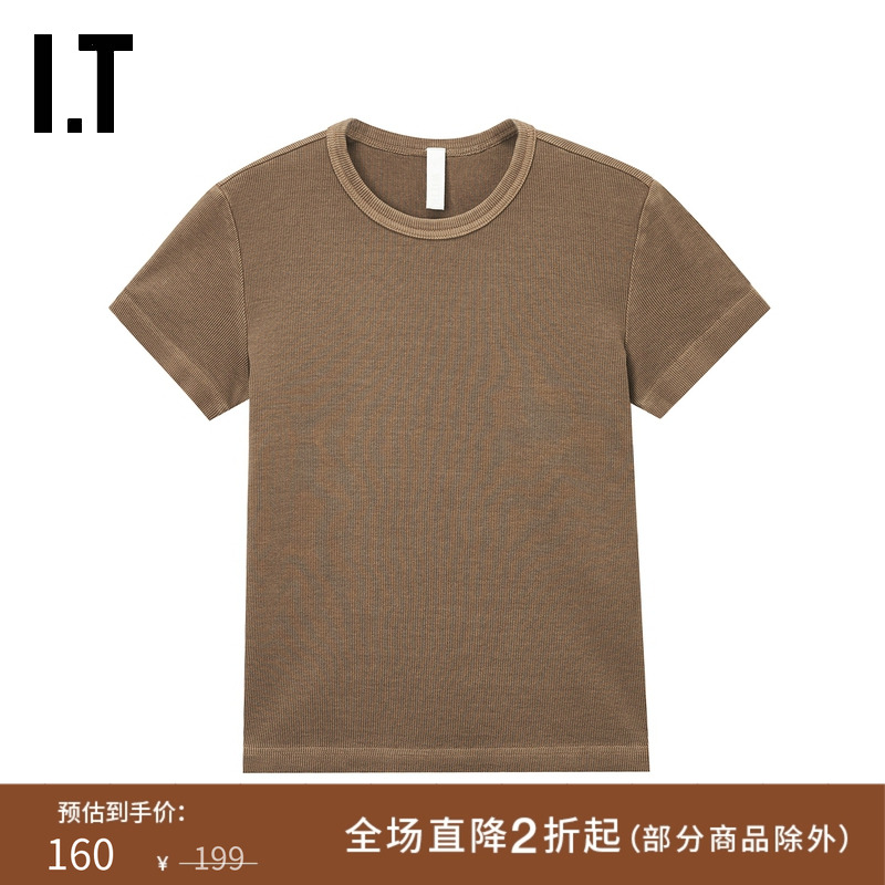 ITWITTHLOVE圆领短袖T恤