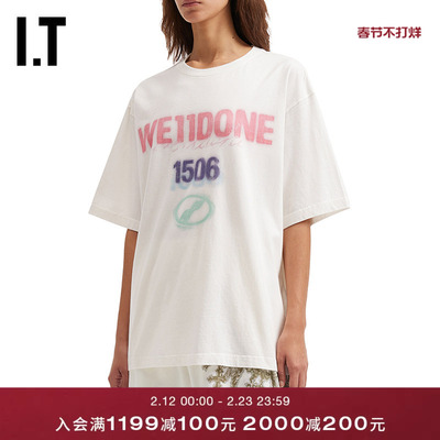 ITWe11Done中长款短袖T恤