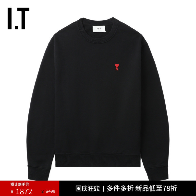ITAMI基础圆领卫衣休闲简约