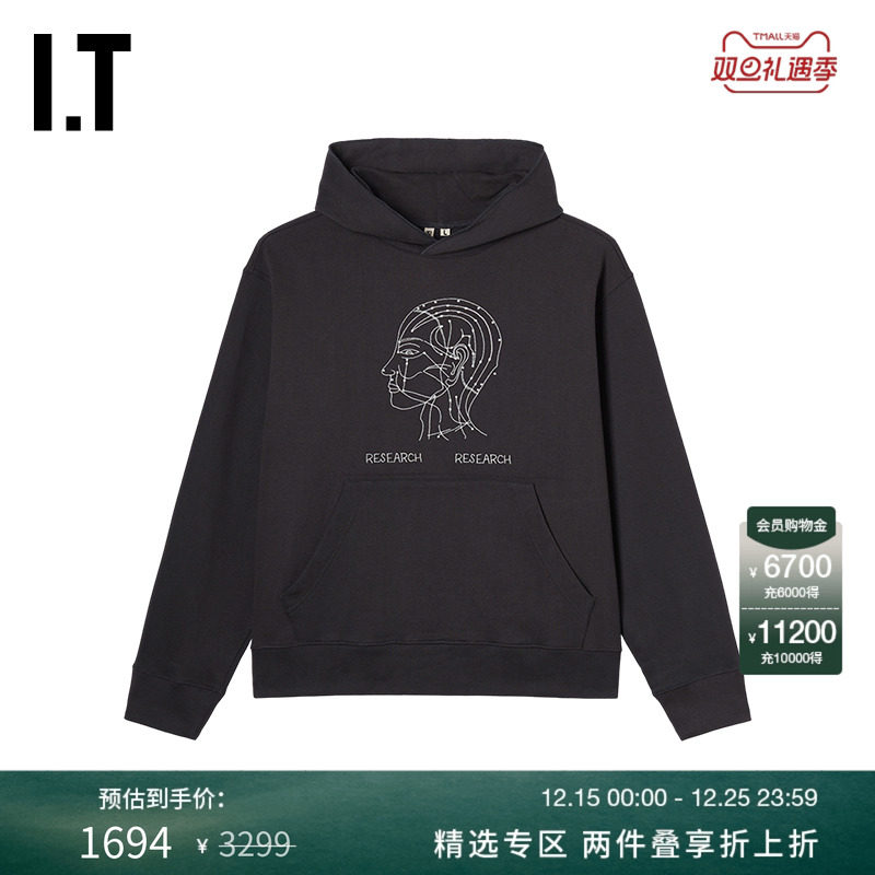 ITKARURESEARCH连帽卫衣