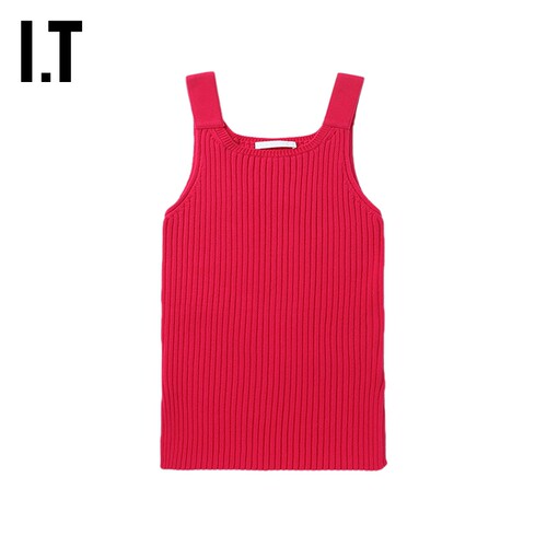 ITHELMUTLANG中长款针织背心