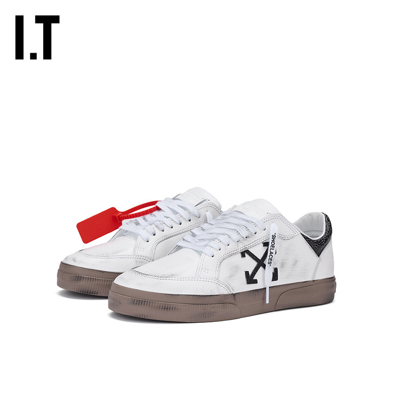 OFF-WHITE™做旧厚底运动鞋图片