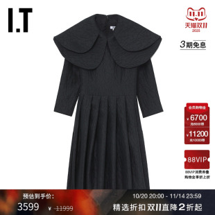 CDG GARCONS女装 COMME GARCONS 叠层翻领连衣裙 DES