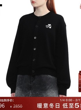 IT We11Done女装羊毛针织开衫新款时尚质感圆领针织外套611UBKXP