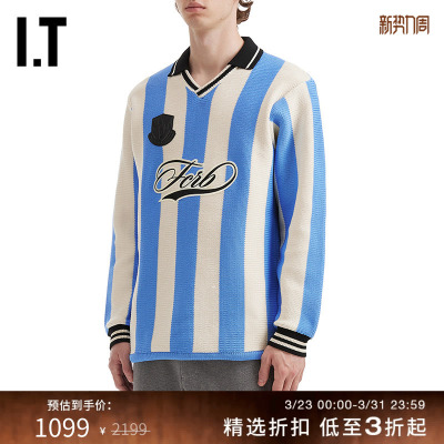 ITF.C.REALBRISTOL翻领针织衫