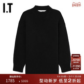 针织连衣裙新品 We11Done女装 时髦大气镂空露背毛衣短裙653UBK