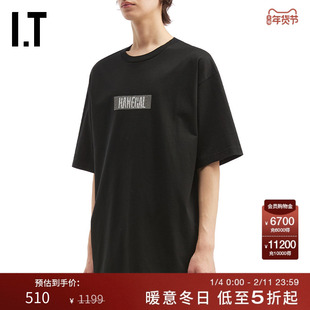 IT uniform experiment男装短袖T恤新款休闲随性宽松半袖252034MP