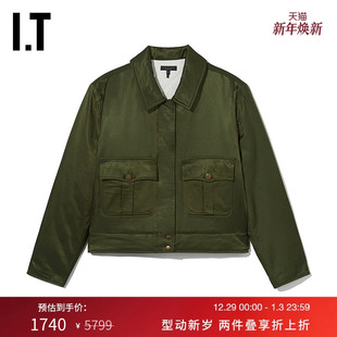 rag 时髦帅气工装 合身翻领夹克新款 外套09KM09XM bone女装