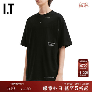 IT uniform experiment男装短袖T恤新款时尚休闲印花半袖252013MP