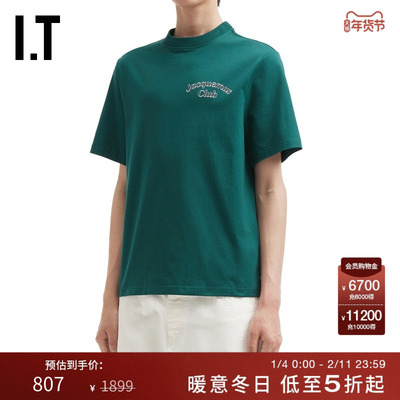 ITJACQUEMUS短袖T恤随性休闲风