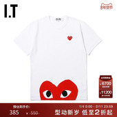 COMME 新品 des PLAY男装 T恤2019秋季 GARÇONS 短袖 爱心印花03