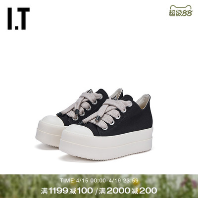 ITDRKSHDW厚底粗鞋带运动鞋