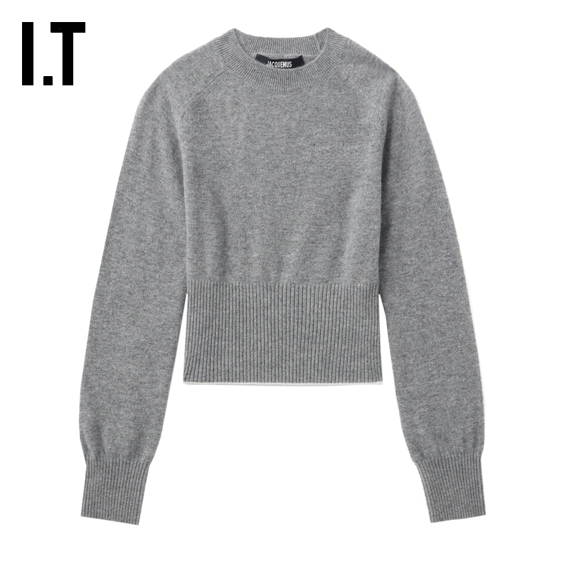 ITJACQUEMUS合身圆领针织衫