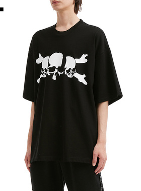 IT mastermind JAPAN男装短袖T恤新款暗黑潮流宽松廓形半袖105012