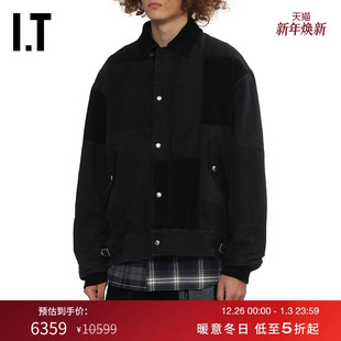 des COMME GARCONS HOMME男装 外套 裁布拼接翻领夹克工装 CDG