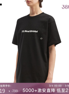IT F.C.REAL BRISTOL男装宽松短袖T恤新款潮流个性半袖252105MP