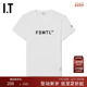 logo刺绣圆领半袖 24TE15XM T恤新款 简约时尚 FDMTL男装 合身短袖