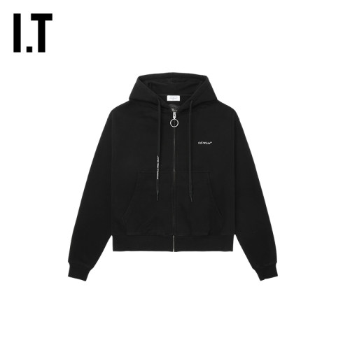 OFF-WHITE™连帽拉链卫衣