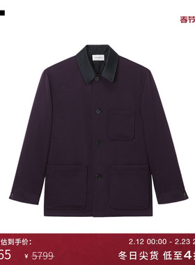 IT MARKAWARE男装翻领工装夹克新款复古型男工装西装外套1JK01CMP