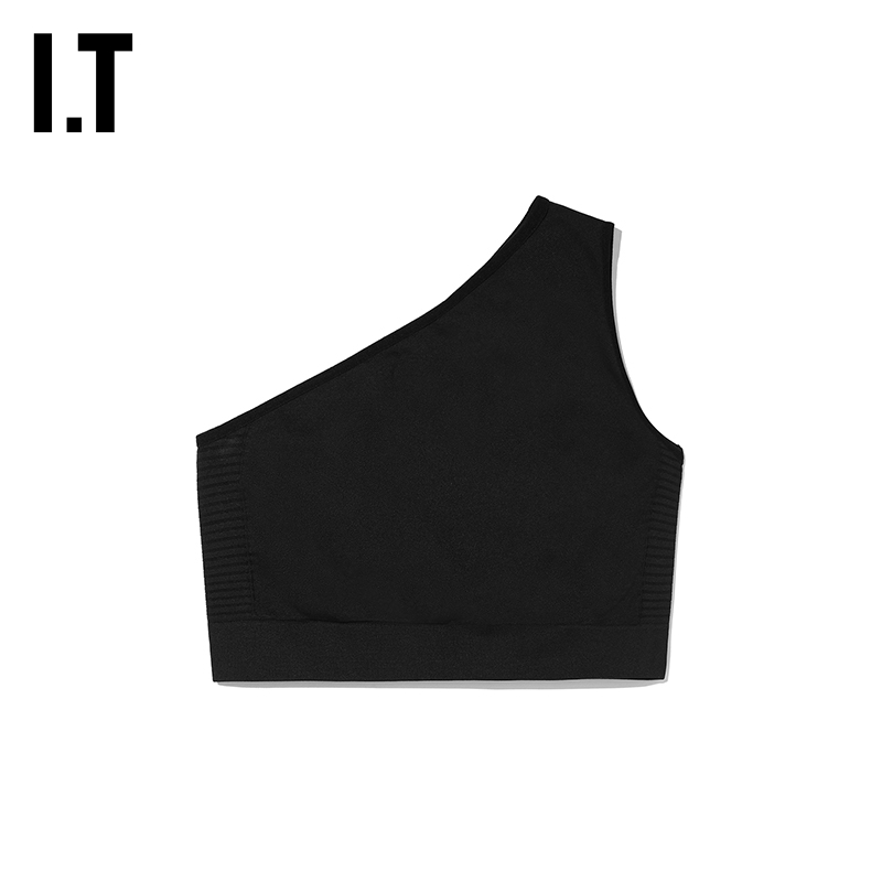 ITRickOwens斜肩上衣