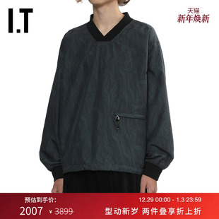 T恤新款 V领长袖 ARCHIVES男装 复古质感宽松上衣2FL313MP TOGA