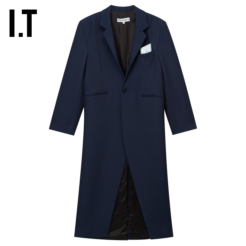 IT JW Anderson男装长款西装大衣新款帅气型男西服长外套332679MO