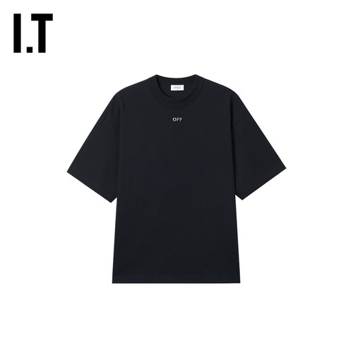 OFF-WHITE™双箭头装饰短袖T恤