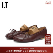 Margiela女款 MM6 复古优雅单鞋 Maison 新款 平底鞋 芭蕾鞋 小皮鞋