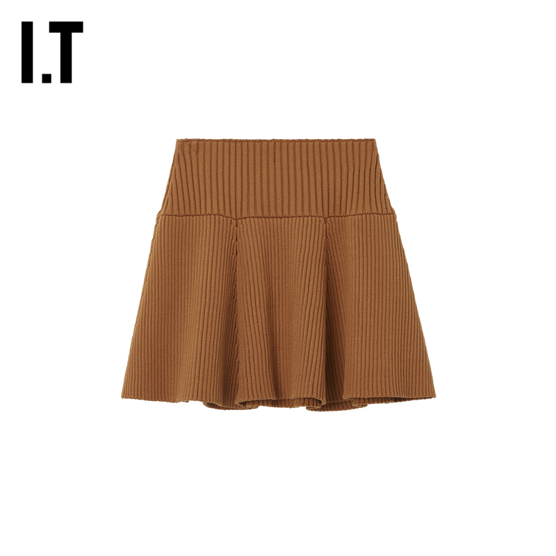 ITJUUN.J针织半身裙优雅大方