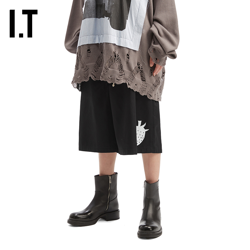 ITWESTFALL阔腿裤七分裤