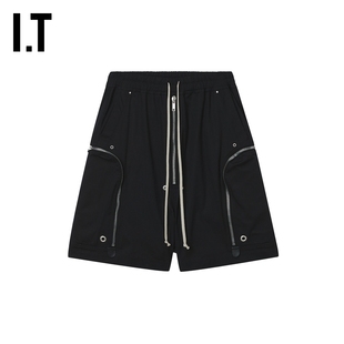 阔腿裤 Owens男装 短裤 新款 1392TEMP 酷感型男宽松休闲裤 Rick