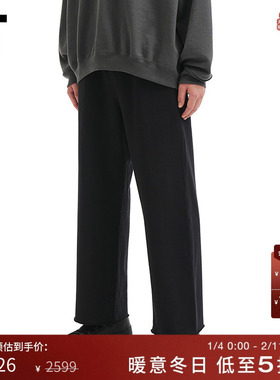 IT MARKAWARE男装运动裤长裤新款简约基础款纯色卫裤直筒裤T01CMP