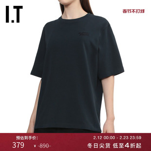 IT Maison Kitsune女装宽松短袖T恤新款休闲基础款半袖PW114KXP