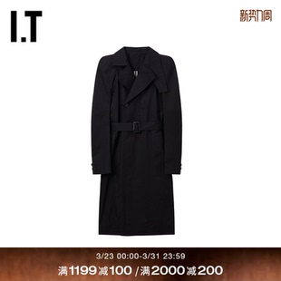 大衣新款 中长款 Owens男装 潮流型男风衣长外套2905TEMQ Rick