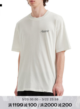 IT REPRESENT男装宽松短袖T恤新款简约休闲logo印花半袖M41201MQ