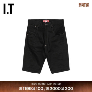 JUNYA 复古率性宽松直筒裤 WATANABE男装 新款 WQP906MQ 休闲短裤