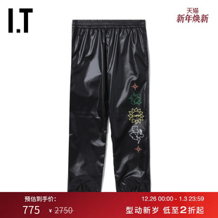 长裤 OFF AAB001AK 斜纹印花休闲裤 WHITE ABLOH™童装 VIRGIL