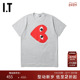 CDG GARCONS女装 PLAY COMME des 短袖 T恤潮牌爱心LOGO印花63XD