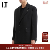 夹克新款 简洁通勤纯色西服外套 Margiela男装 西装 MM6 Maison