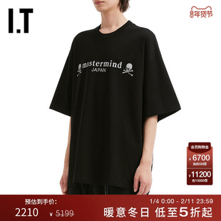 IT mastermind JAPAN男装短袖T恤新款随性潮流宽松廓形半袖099012