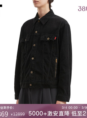 IT UNDERCOVER高桥盾男装灯芯绒夹克新款照片图案装饰外套42091MP