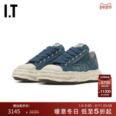 Mihara 复古街头感厚底板鞋 Yasuhiro女款 做旧运动鞋 新款 休闲鞋